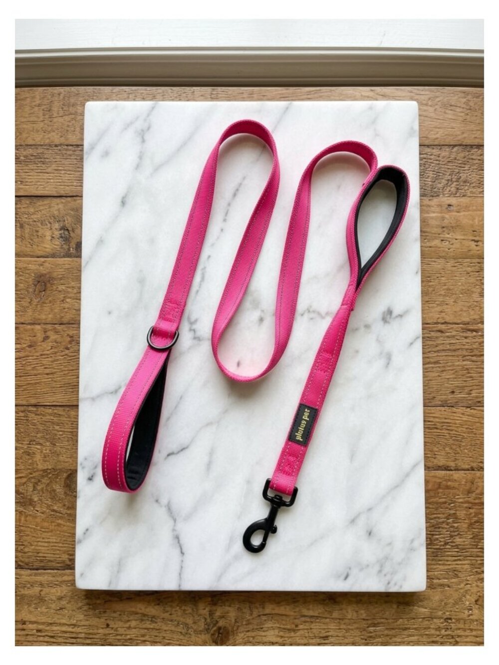 Double Handle Dog Leash 6 FT Reflective Nylon Padded Training Leash